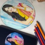 Adah Sharma Instagram – Colourful drawing @adah_ki_adah 
Artist 👨🏻‍🎨 @ravinder_pateer 
.
.
#adah_ki_adah #drawing #painting