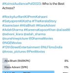 Adah Sharma Instagram - Best Actress on an audience poll jeetna matlab 💃💃💃💃💃💃💃thank you audience ❤️❤️❤️