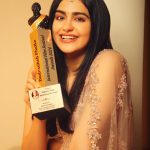 Adah Sharma Instagram - Most promising actress at DadaSaheb Phalke International film awards 2024 ❤️❤️❤️ Congrats audience 🙏😘 . . . Photographed by - @ajayjangidphotography Stylist : @khusshiii.k Outfit : @kalighataindia Hair @snehal_uk Makeup @kanika_arrora Managed by @asira.09_ Publicist @shimmeryentertainment