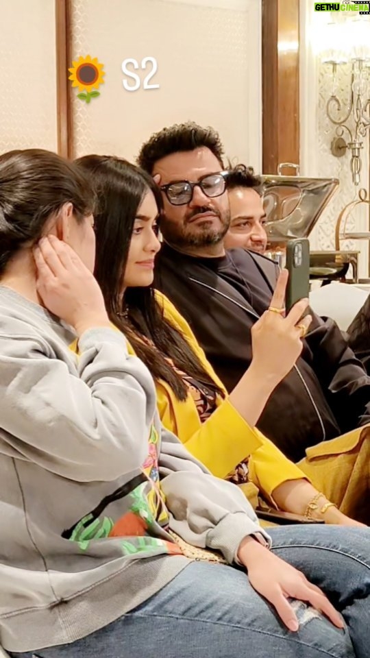 Adah Sharma Instagram - #BTS #masti #fun #SunflowerS2 @adah_ki_adah @asira.09_ @vikas71