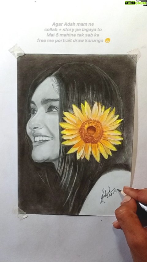 Adah Sharma Instagram - ▪️Follow - sparrow_the_art_world👈 ▪️Follow - sparrow_the_art_world👈 . Double tap if you like my art🖤 👆👆. Tag your Artistic Friend in Comments . Like, follow, share... help me reach 1k followers 👍 . . #sketchart #sketch #art #drawing #sketchbook #sketching #artwork #artist #sketches #draw #illustration #pencildrawing #artistsoninstagram #pencilsketch #artoftheday #pencilart #sketchoftheday #drawings #pencil #sketchdaily #drawingsketch #digitalart #instaart #daily #sketchartist #sketchaday #sketchbookdrawing #fanart #drawingart #painting Dhamdaha, Bihār, India