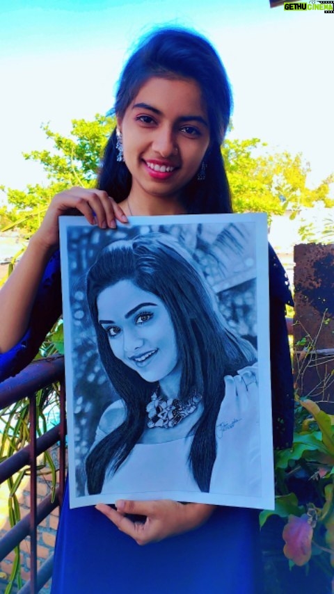 Adah Sharma Instagram - Created this drawing for @adah_ki_adah ππ . . . . Artist - @sweety_j_007 . . . . In frame - @adah_ki_adah . . . . #artist #adahkiadah #adahsharmadrawing #artistoninstagram #reelitfeelit #artwork #portrait #reel Maharashtra