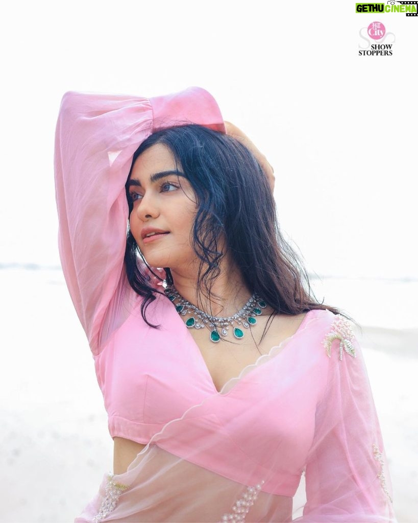 Adah Sharma Instagram - Whether you like it or not, Adah Sharma (@adah_ki_adah) will always like to be unabashedly herself. This beautiful non conformist was criticised for looking “too Indian”, and her “thick eyebrows”. But she detested fitting in. ‘I’m glad there are so many who like me the way I am, but there will always be some people who’ll dismiss you. They will find a reason to. You need to grow above all that,” she says. Adah gives you summer wedding style goals as she shoots with HT City Showstoppers by the beach, celebrating her soft, feminine side in a pink chiffon saree and sea green sharara. Styling and Direction: Shara Ashraf (@sharaashraf) Photos: Smriti Jha (@photographsbysmriti) Hair and Makeup: Snehal Chandorkar (@snehal_uk) Production: Shweta Sunny (@shweta__sunny) & Zahera Kayanat (@kayanaaaaat) Outfit: Saree - Summer by Priyanka Gupta (@summerbypriyankagupta), Blouse - ashagautam (@ashagautamofficial) & Sharara - Reynu Tandon (@reynutaandon) Location courtesy: Novotel Juhu Mumbai (@novotel_juhu) Special Thanks to team Adah Sharma: Business Manager: Asira (@asira.09) Spot Boy: Jagat Padam Singh (@jagats38) Artist Management: Namita Rajhans (@namita_rajhans_), Shimmer Entertainment (@shimmerentertainment) #adahsharma #adah #adahkiadah #retro #retrobollywood #bollywoodglam #glam #bollywood #retrobollywoodstyle #retrofashion #fashion #fashiongram #festiveseason #festivewear #festivecollection #festivevibes #festivefashion #weddingseason #weddinginspiration #weddingwear #sharara #htcityshowstoppers @adah._sharma_fan_club @adahsharma_heart @adahsharma_fans @adahsharma_fanclub @adahsharma.love