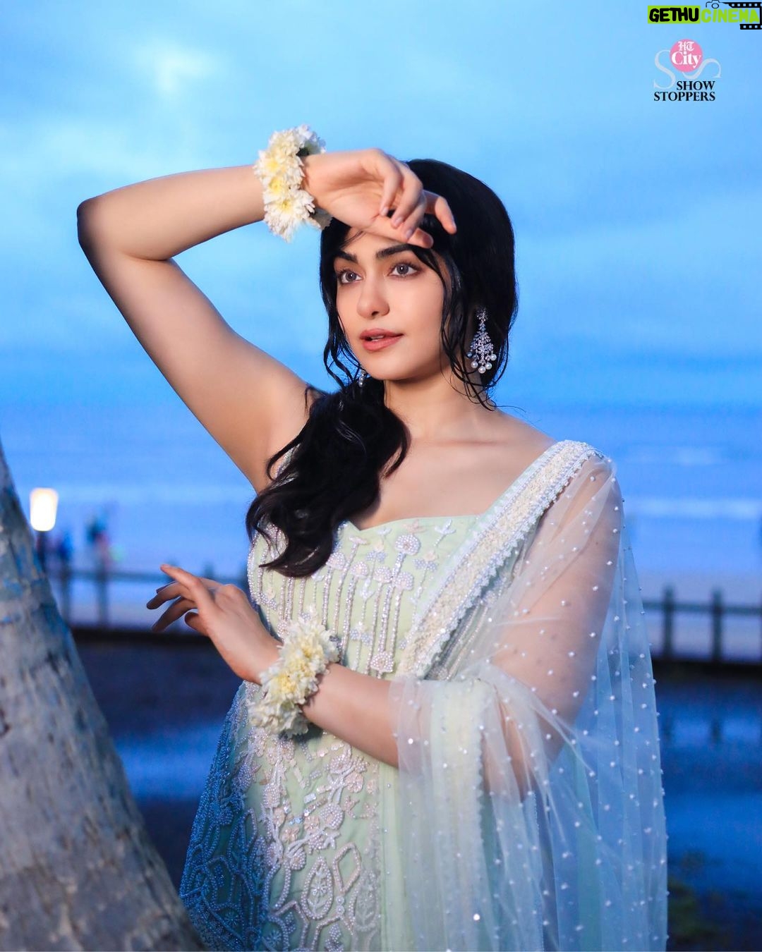 Adah Sharma Instagram - Whether you like it or not, Adah Sharma (@adah_ki_adah) will always like to be unabashedly herself. This beautiful non conformist was criticised for looking “too Indian”, and her “thick eyebrows”. But she detested fitting in. ‘I’m glad there are so many who like me the way I am, but there will always be some people who’ll dismiss you. They will find a reason to. You need to grow above all that,” she says. Adah gives you summer wedding style goals as she shoots with HT City Showstoppers by the beach, celebrating her soft, feminine side in a pink chiffon saree and sea green sharara. Styling and Direction: Shara Ashraf (@sharaashraf) Photos: Smriti Jha (@photographsbysmriti) Hair and Makeup: Snehal Chandorkar (@snehal_uk) Production: Shweta Sunny (@shweta__sunny) & Zahera Kayanat (@kayanaaaaat) Outfit: Saree - Summer by Priyanka Gupta (@summerbypriyankagupta), Blouse - ashagautam (@ashagautamofficial) & Sharara - Reynu Tandon (@reynutaandon) Location courtesy: Novotel Juhu Mumbai (@novotel_juhu) Special Thanks to team Adah Sharma: Business Manager: Asira (@asira.09) Spot Boy: Jagat Padam Singh (@jagats38) Artist Management: Namita Rajhans (@namita_rajhans_), Shimmer Entertainment (@shimmerentertainment) #adahsharma #adah #adahkiadah #retro #retrobollywood #bollywoodglam #glam #bollywood #retrobollywoodstyle #retrofashion #fashion #fashiongram #festiveseason #festivewear #festivecollection #festivevibes #festivefashion #weddingseason #weddinginspiration #weddingwear #sharara #htcityshowstoppers @adah._sharma_fan_club @adahsharma_heart @adahsharma_fans @adahsharma_fanclub @adahsharma.love