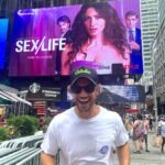 Adam Demos Instagram - Times Square!! Just f*#ckin wow Absolutely rattled and Beyond grateful! I’m a lucky lucky man!!! @sexlife @netflix #rattled Times Square, New York City