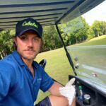 Adam Demos Instagram - Triple bogeys and losing all your balls doesn’t count if you wear a white glove….. and smack beers the entire time. So basically I kill it at golf 🤙 Peachtree City, Georgia