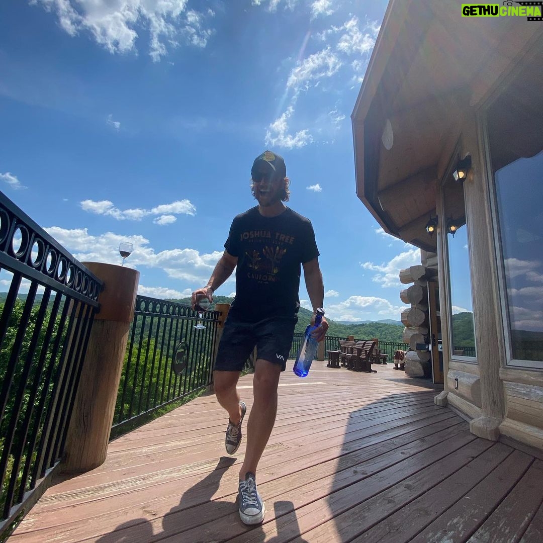 Adam Demos Instagram - The most magical birthday thanks to my angel @sarahshahi I’m truly blown away. And thank you everyone back home and all over for the bday love! Means the world. My gift to you all in return is the last photo. Enjoy we all deserve it really ❤️😂 Blue Ridge, Georgia