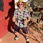 Adam Demos Instagram - Xmas day kit inspired by every Aussie dad down the coast camping 🤙🍺 Malibu, California