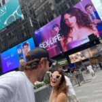 Adam Demos Instagram - Times Square!! Just f*#ckin wow Absolutely rattled and Beyond grateful! I’m a lucky lucky man!!! @sexlife @netflix #rattled Times Square, New York City