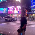 Adam Demos Instagram - Times Square!! Just f*#ckin wow Absolutely rattled and Beyond grateful! I’m a lucky lucky man!!! @sexlife @netflix #rattled Times Square, New York City