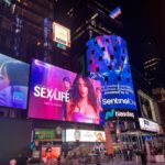 Adam Demos Instagram - Times Square!! Just f*#ckin wow Absolutely rattled and Beyond grateful! I’m a lucky lucky man!!! @sexlife @netflix #rattled Times Square, New York City