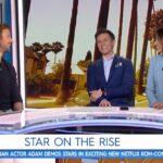 Adam Demos Instagram - First day of press for #fallinginnlove @netflixfilm Always a fun time on @thetodayshow Thanks for having me again gang!! #29thaugust
