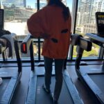 Adam Demos Instagram - Happy bday to my little angel!! Beyond grateful I get to do this life with you ❤️❤️ Keep doing you baby even if that means treadmill with socks and slides( last pic)