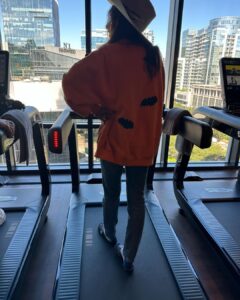 Adam Demos Instagram - Happy bday to my little angel!! Beyond grateful I get to do this life with you ❤️❤️ Keep doing you baby even if that means treadmill with socks and slides( last pic)