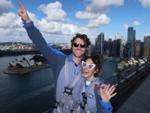 Adam Demos Instagram - No place like @australia ❤️🇦🇺

Thanks to everyone who made it such an epic few days for @sarahshahi and myself!!