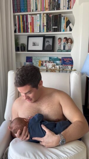 Adam Devine Instagram - This new age dad is heading to ATLANTIC CITY at the HARD ROCK CASINO for @podimportant LIVE!!! April 19th! See you there and fellas let’s express these ta ta’s! Link in bio to get them tix! ** THIS IS A JOKE. He’s not actually sucking my nips. Chill.
