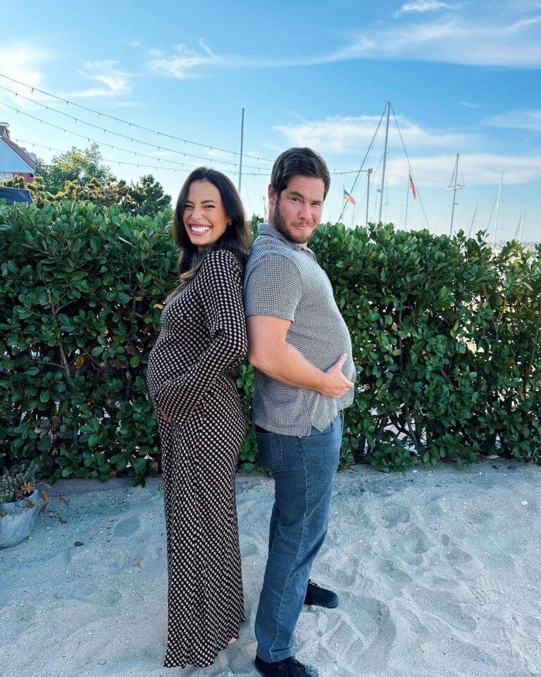 Adam Devine Instagram - Look we’re pregnant! Well, I’m just fat now but Chloe is all preggo with a human baby! Obviously, very exciting stuff! This will mostly be a baby page now, as I will be dedicating my life to my child in hopes he doesn’t use my decades of recorded dirty jokes against me.