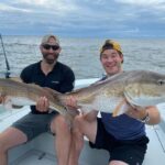 Adam Devine Instagram - My buddy Jason and I had a bet to see who would catch the largest fish? Who do you think won? Thank you SO MUCH to @redfin_charters and our captainAustin for putting us on these absolute monsters! Charleston, South Carolina