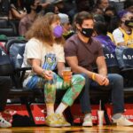 Adam Devine Instagram - 1) the homie @adbphotoinc snapped this pic of my arms looking straight jacked. Getting them good angles. 2) Played it cool on the jumbo tron. 3) Your two moms are having fun at the game! Crypto.com Arena