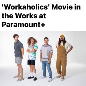 Adam Devine Instagram - I’m so excited to bring these bad boy beef cakes back to life. WORKAHOLICS movie is in the works at @paramountplus!