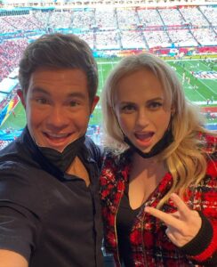 Adam Devine Instagram - Had a great time with the work wife @rebelwilson!