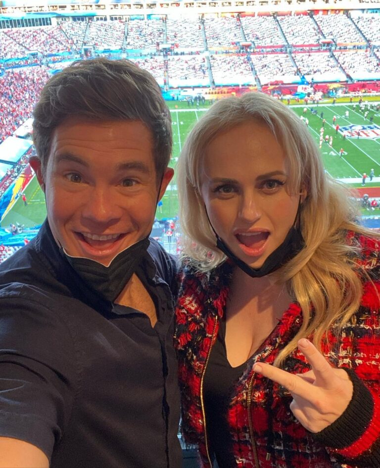 Adam Devine Instagram - Had a great time with the work wife @rebelwilson!