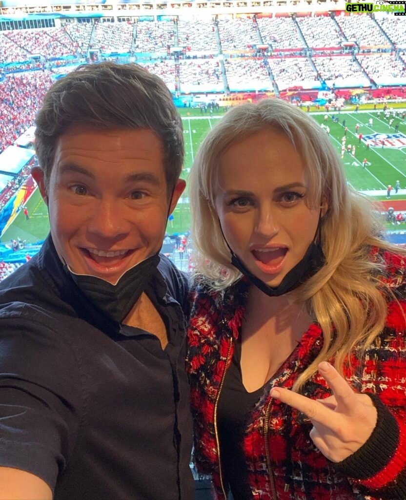 Adam Devine Instagram - Had a great time with the work wife @rebelwilson!