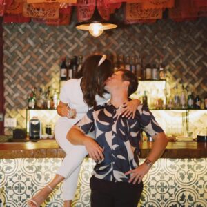 Adam Devine Instagram - More spicy wedding week pics.  This was the rehearsal dinner. Tacos and tequila baby! Everyone gave their speeches here. We didn’t want to slow down the throw down dance party that was the wedding reception. Loved my shirt here. I need to rock more party shirts.