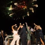 Adam Devine Instagram - WE’RE MARRIED! What a blast! We did it in Mexico and miraculously everyone dodged COVID! I love Chloe so dang much and I’m so happy to call her my Wife. Def cried a lot during the ceremony. 1) I DO! 2) my big contribution to the planning process was demanding we had fireworks. 3) I couldn’t taste the cake. Had COVID a few weeks before and couldn’t taste anything but that didn’t stop me from eating 6 slices. 4) the world needs to see my groomsman’s taught Butt cheeks. 5) my sister @brittanidevine, and groomsman @austincoleanderson and @blakeanderson super stoked on our reception entrance. 6) Chlo got out of that wedding dress and put on her dancing shoes!