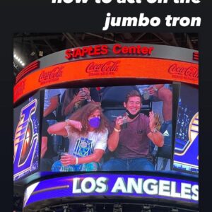 Adam Devine Instagram - 1) the homie @adbphotoinc snapped this pic of my arms looking straight jacked. Getting them good angles. 
2) Played it cool on the jumbo tron.  3) Your two moms are having fun at the game!