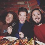 Adam Devine Instagram – Dem bois celebrating @blakeanderson ‘s bday. Miss working with these stunners. Gonna have to cook up something soon… WORKAHOLICS nation rise up!!!! #GameOverMen
