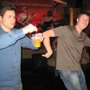 Adam Devine Instagram - Remember wasting away with your boys in margaritaville ? Me either.  @podimportant