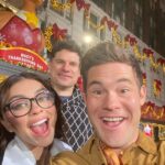 Adam Devine Instagram - BUMPER IN BERLIN is streaming on @peacocktv now! These maniacs (@sarahhyland and @flula) and I are going to sing and dance on a float in the Macys Thanksgiving day parade tomorrow. Hahahaha! What is my life?!?! #bumperinberlin