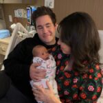 Adam Devine Instagram - Meet lil baby Beau Devine! He can be fussy at times but we’ve already learned some great parenting techniques. Do your best fussy baby impression along with him and he’ll straighten right out.