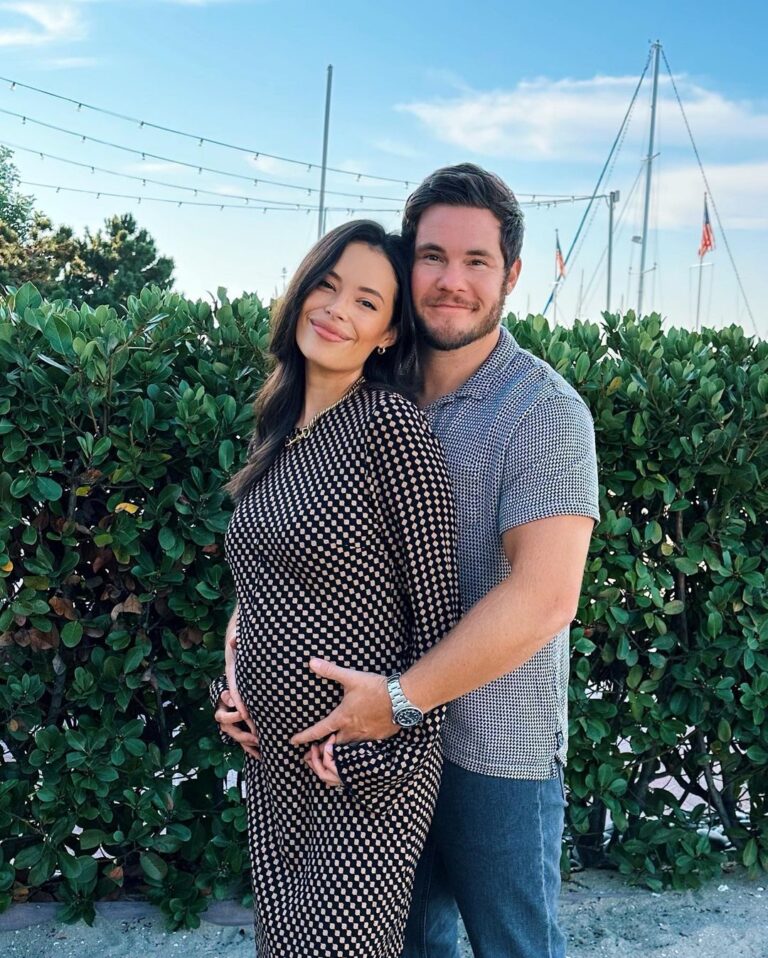 Adam Devine Instagram - Look we’re pregnant! Well, I’m just fat now but Chloe is all preggo with a human baby! Obviously, very exciting stuff! This will mostly be a baby page now, as I will be dedicating my life to my child in hopes he doesn’t use my decades of recorded dirty jokes against me.
