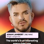 Adam Lambert Instagram - Global allyship - it’s the next big step forward 🏳️‍🌈 Join @AdamLambert as he reflects on how far the LGBTQIA+ movement has come in some countries, while others still need our solidarity and support. For more information visit http://Allout.org at the link in our bio 📍 #OutLoudProudOnTour #Pride2023 #GenChange @weareallout