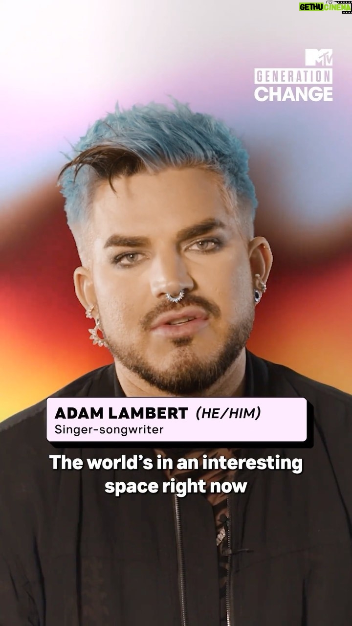 Adam Lambert Instagram - Global allyship - itβs the next big step forward π³οΈβπ Join @AdamLambert as he reflects on how far the LGBTQIA+ movement has come in some countries, while others still need our solidarity and support. For more information visit http://Allout.org at the link in our bio π #OutLoudProudOnTour #Pride2023 #GenChange @weareallout