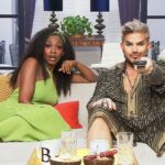 Adam Lambert Instagram - Giving a running commentary in front of the telly while drinking tea is standard for me! Having @adamlambert with me was a match made in heaven, he’s got wisecracks for days! Tune into Celebrity @c4gogglebox tomorrow at 9pm on Channel4 xxx 📺❤️