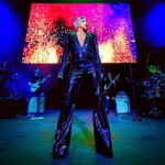 Adam Lambert Instagram - Visibility is so powerful. The LGBTQ community are under attack by the right - wing. (Again) Creating entertainment that represents the queer experience gives us strength and hope. It gives us inspiration. It makes us shed some of that shame and self-loathing that we grow up with. I'm so thrilled to be an artist during this time. There's still work to be done, but I am very proud of how far we have come, and what we have overcome. 🌈 #SharewithPride #PrideMusicMoment 📸: Andrew Paradise (@paradiseph0t0)