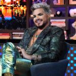 Adam Lambert Instagram - Absolutely LOVED my time on @bravowwhl with the one and only @kylieminogue 🤍 Thank you so much for having us @bravoandy! With love, Padam Lambert #WWHL