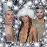 Adam Lambert Instagram – Loved celebrating @joeyhardygray ‘s bday in our ultra femme themed fashions!