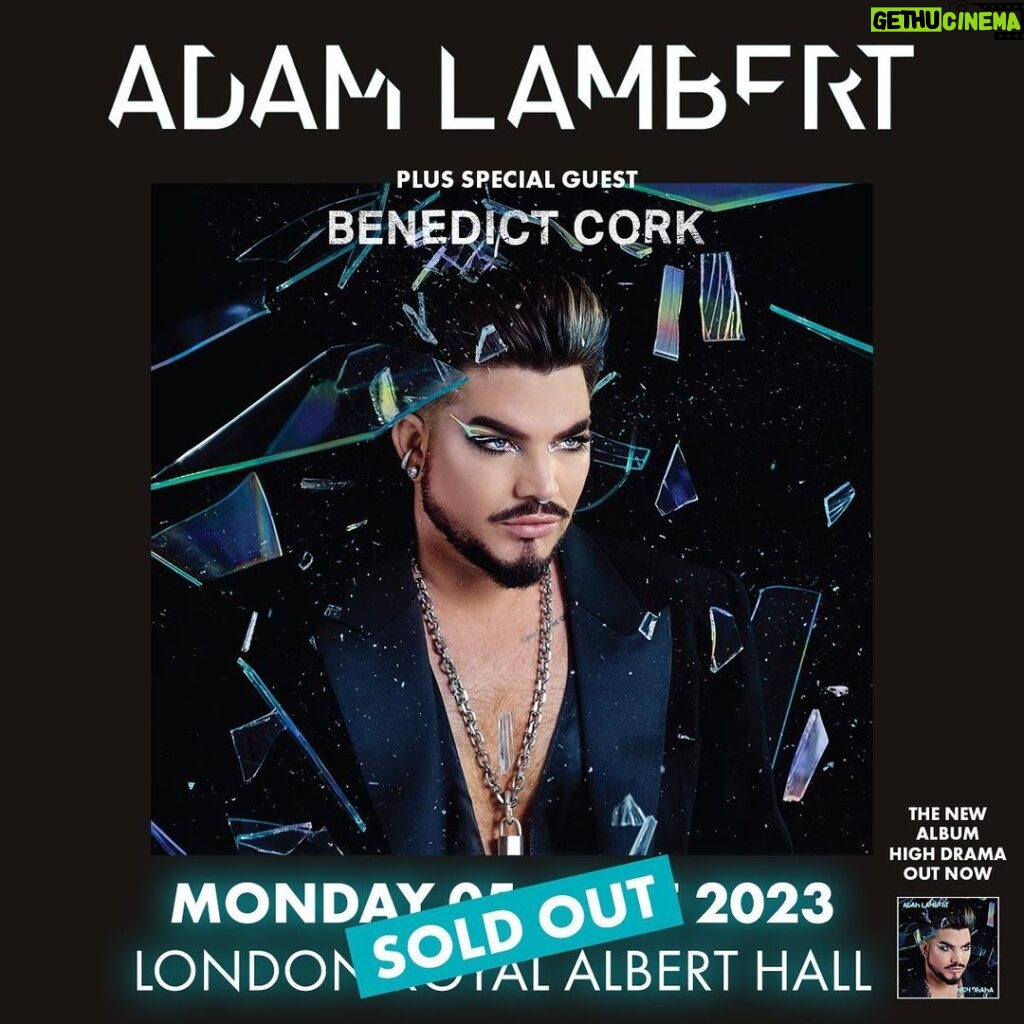 Adam Lambert Instagram - I'm so excited to be sharing the stages with such talented individuals this June! @benedictcork @anica_russo_official Are you ready? ✨