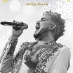 Adam Lambert Instagram – Spreading holiday cheer one song at a time! 🎶✨ Excited to share my handpicked festive favorites on Spotify. Hope you enjoy!🎄🕎🎁 #AdamsHolidayPlaylist @spotify