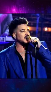 Adam Lambert Instagram - @AdamLambert performs “The Muffin Man” as @Cher in Wheel of Musical Impressions! #ThatsMyJam All episodes of That’s My Jam Season 2 are streaming now on @peacock!