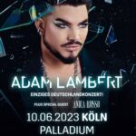 Adam Lambert Instagram – I’m so excited to be sharing the stages with such talented individuals this June! @benedictcork @anica_russo_official Are you ready? ✨