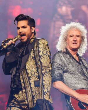 Adam Lambert Instagram - Some of my favorite past looks from tour...got some fun outfits up my sleeve for this next one 😉 @officialqueenmusic @brianmayforreal @rogertaylorofficial 

📸: Miriam Alster, Dana Zuk, Andrew Chin, qoatg, and Frank Hoensch
