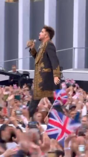 Adam Lambert Instagram - Remembering our performance for The Queen’s Platinum Jubilee Party at the Palace! The Rhapsody Tour with @officialqueenmusic is almost here, are you ready? ✨