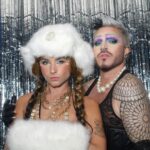Adam Lambert Instagram – Loved celebrating @joeyhardygray ‘s bday in our ultra femme themed fashions!