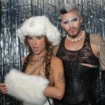 Adam Lambert Instagram – Loved celebrating @joeyhardygray ‘s bday in our ultra femme themed fashions!