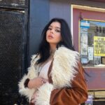 Addison Riecke Instagram - I don’t care that it’s 75 degrees I love this jacket New Orleans, Louisiana